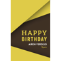 Label - Happy Birthday (YELLOW) - White Wine